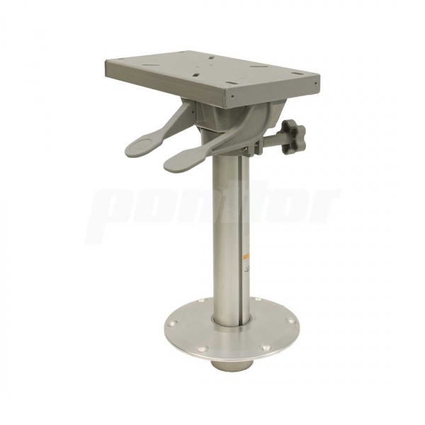 Stuhlfuß abnehmbar, mit Schlitten, Plug-In, feste Höhe 38 cm