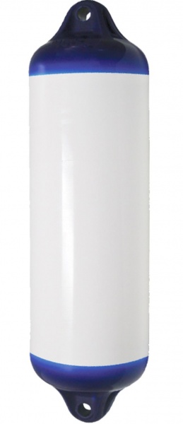 OCEAN Fender - Langfender Heavy Duty H in verschiedenen Größen, weiss / blau