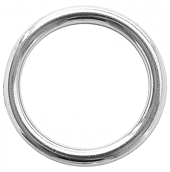 4 x O-Ring aus Edelstahl A4, verschiedene Größen