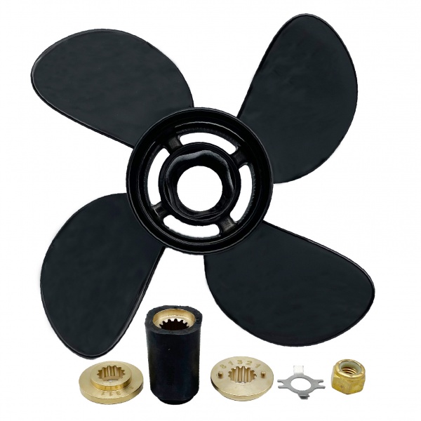 Propeller 25-70 PS, 10,3x13R, 4 Blade, 13 Zahn für Mercury Außenbordmotoren