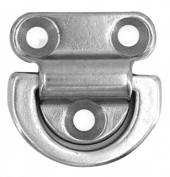 Klappauge aus Edelstahl A4, 43 x 39 mm