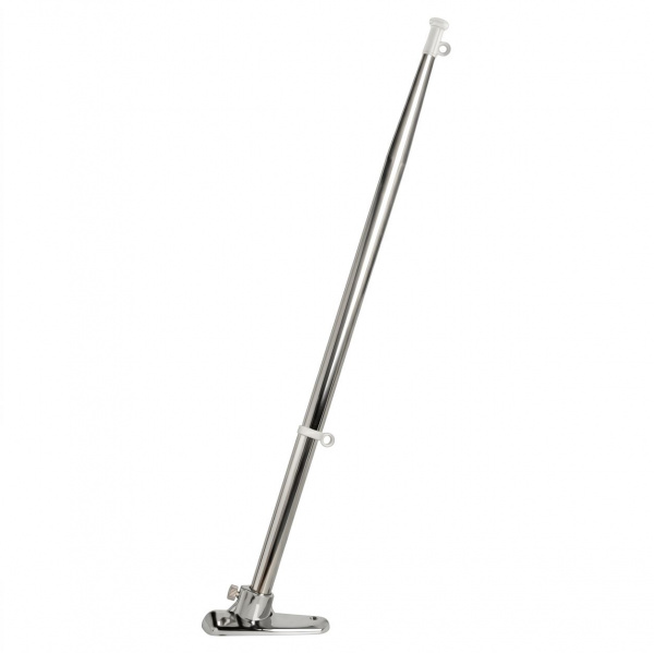 Edelstahl Flaggenstock 20 x 600 mm