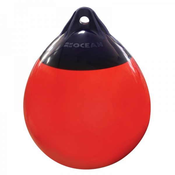OCEAN Fender - Kugelfender R in verschiedenen Größen, rot / blau