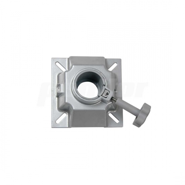 Drehkopf aus Aluminium, für Stuhlfüße mit Ø 7,3 cm