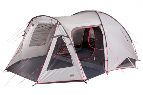 HIGH PEAK - Amora 5.0 Zelt, 5 Personen, nimbus grau