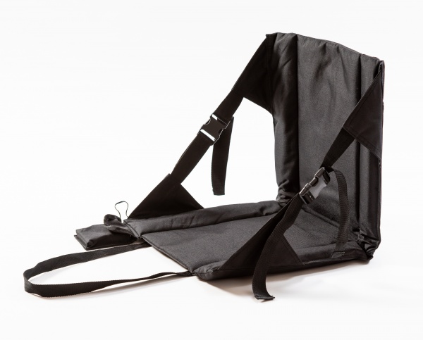 Outchair BACK UP - DER BEHEIZTE OUTDOOR-SITZ, schwarz