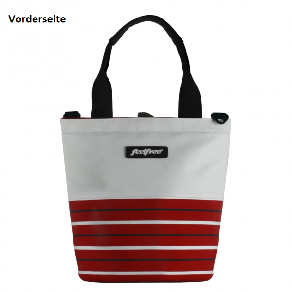 FeelFree Handtasche "BRETON TOTE-Breton Rouge", Größe S