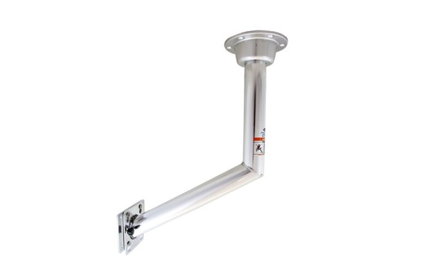 Abnehmbares Tischgestell aus Aluminium für Wandmontage