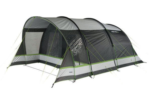 HIGH PEAK - Garda 5.0, 5 Personen, grau / grün