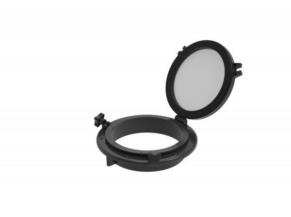 Seaflo Fenster Bullauge D 265 mm, schwarz