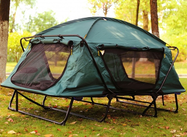 Off-Boden Einzel-Multifunktionszelt für Camping, Reise, Angeln und Picknick
