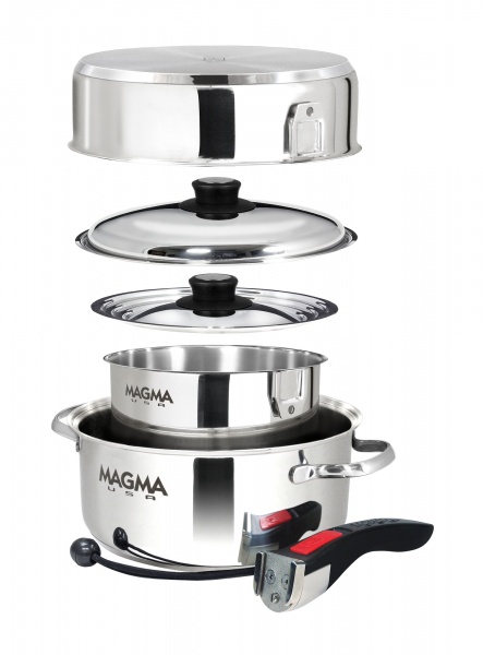 Magma Induktion Topfset 7tlg. Edelstahl