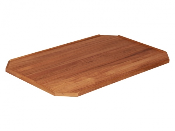 EUDE - Teak Tischplatte Venice, 42 x 62cm
