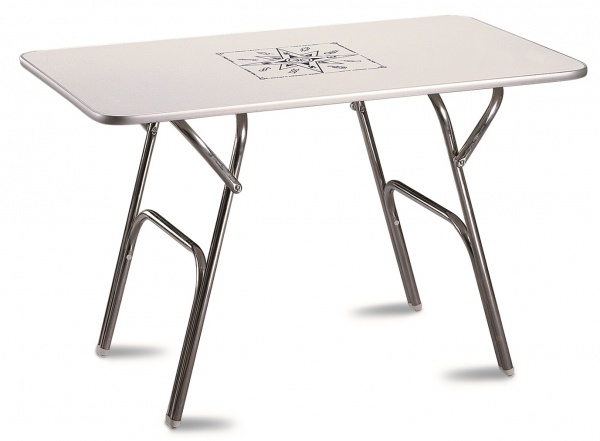 FORMA Marine - klappbarer Decktisch | auf zwei feste Höhe | 75 X 120 X 56/73 cm