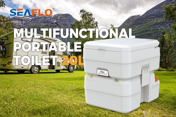 Seaflo ® Multifunktionstoilette, tragbar, 20L