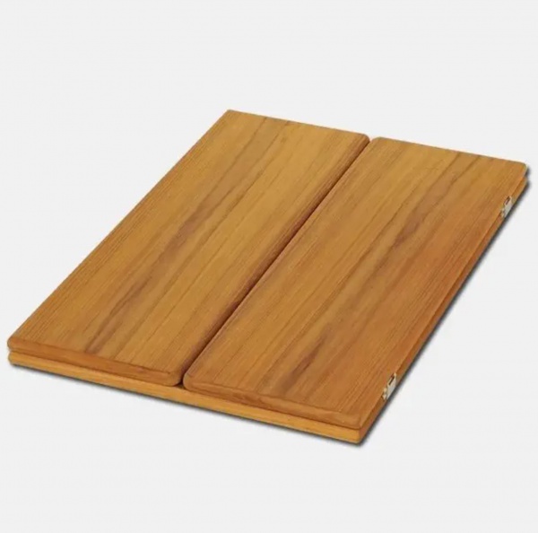 FORMA Marine - klappbare Teak Tischplatte Wing, 45/90 x 65 cm