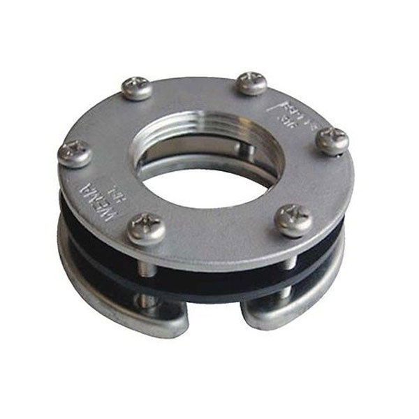 KUS - Edelstahl Flansch für Tankgeber S3 S3H 1 1/4" BSP Gewinde